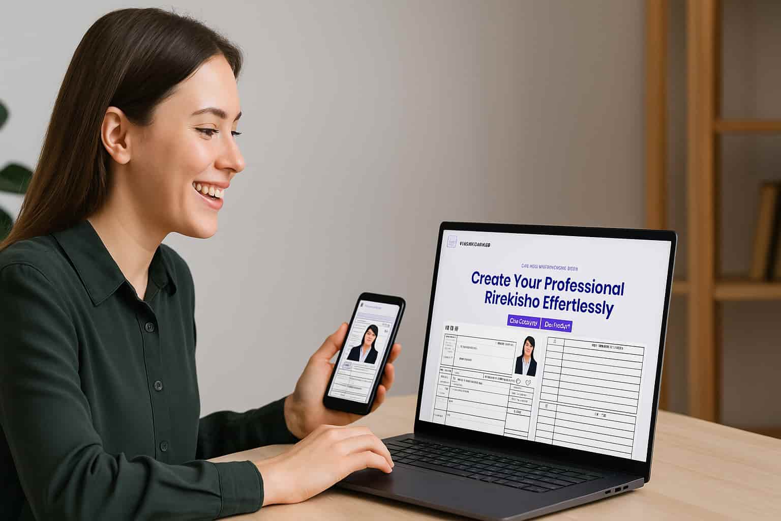 Free Rirekisho Templates vs Online Resume Builder: Which Is Better for Foreigners?