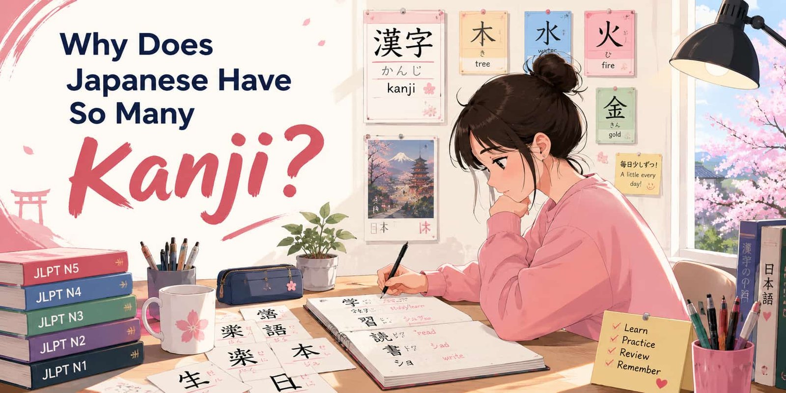 Why Does Japanese Have So Many Kanji?