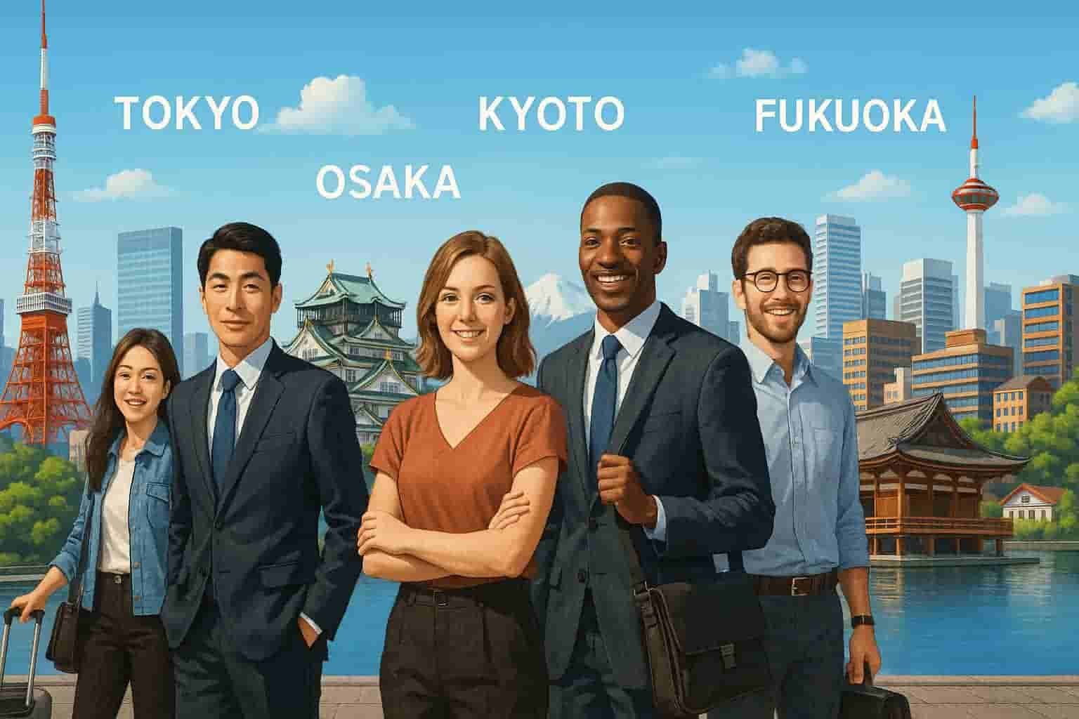 The Best Cities to Work in Japan for Foreigners